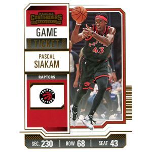 2023-24 Panini Contenders Game Ticket Bronze Basketball Card #30 Pascal Siakam
